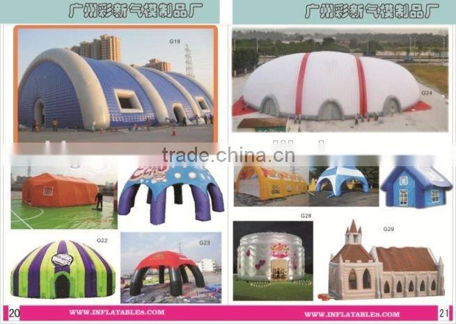 2016 hot giant inflatable garage tent