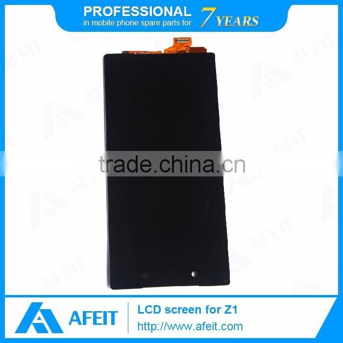 Alibaba gold supplier for Sony Xperia Z1 L39h LCD, for sony xperia z1 compact full lcd display touch screen