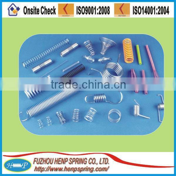 multiple straight and clip titanium springs