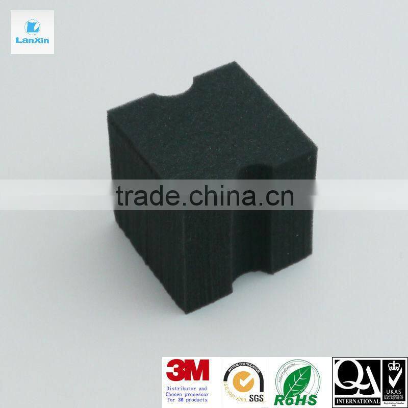 Black protective EVA foam strip seal