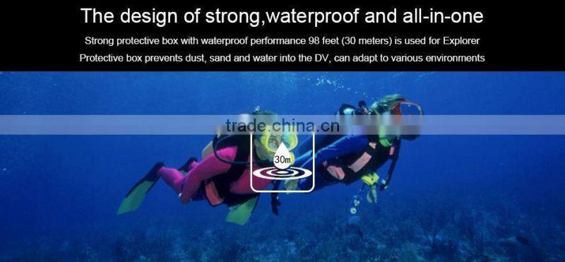 F68 Ultra HD 2 Inch Screen 4K Viewing Angles 70-170 Degrees Adjustable Wi Fi With Gyro Stabilization Sport Action Camera