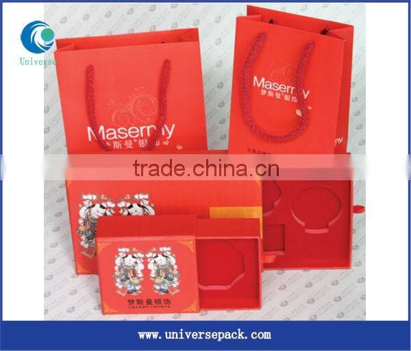 Hot Selling Shopping Packing Bags White Paper Bag For Custom