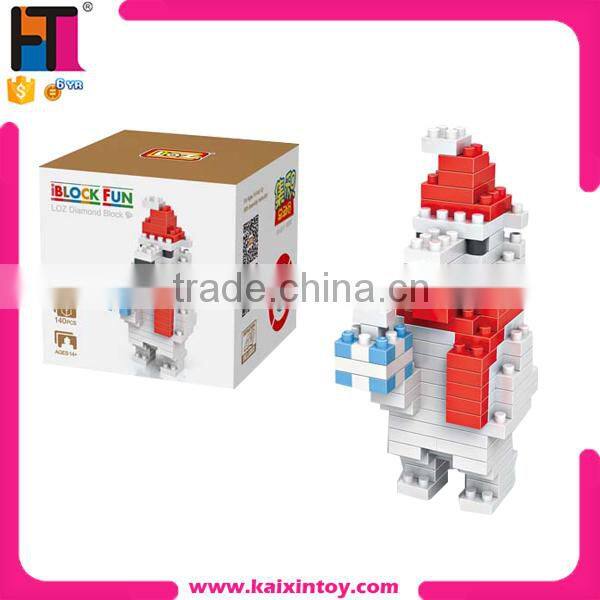 75 pcs plastic children DIY educational snowflake building bricks