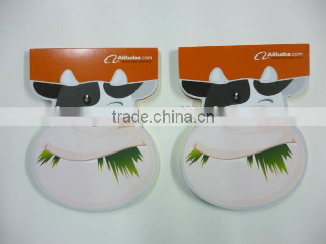 Animal shape erasable notepad