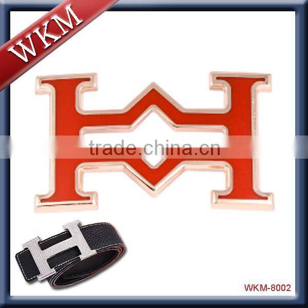 zinc alloy flat buckle belt