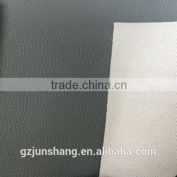 Embossed PVC bus cover material with strong backing