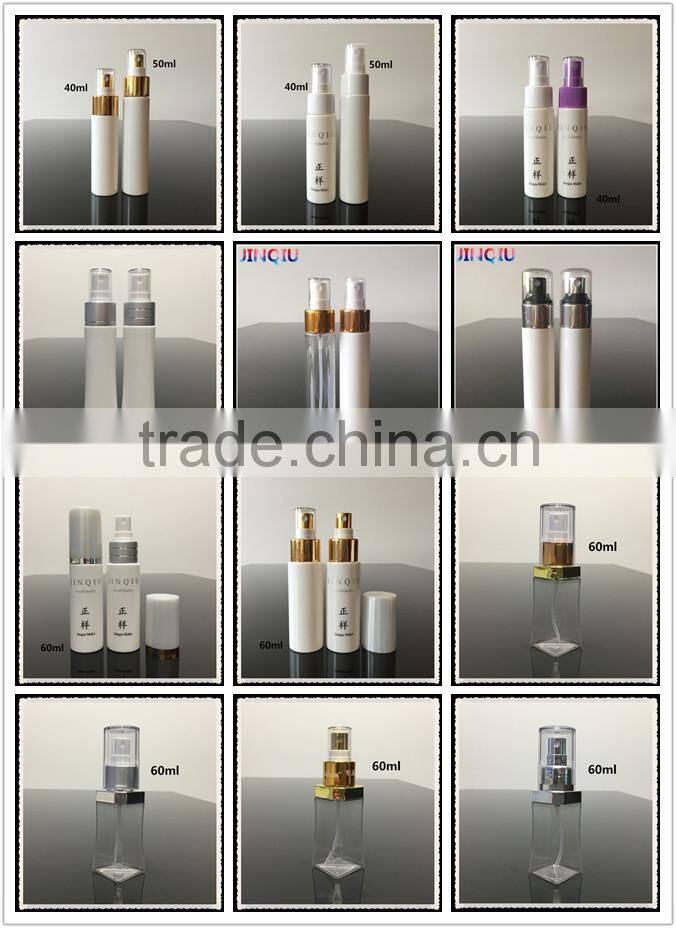 Plastic Material and Liquid Medicine Use plastic spray bottles 30ml 40ml 50ml