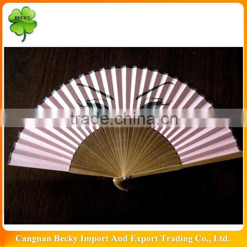 2014 high quality promotional hand held fan