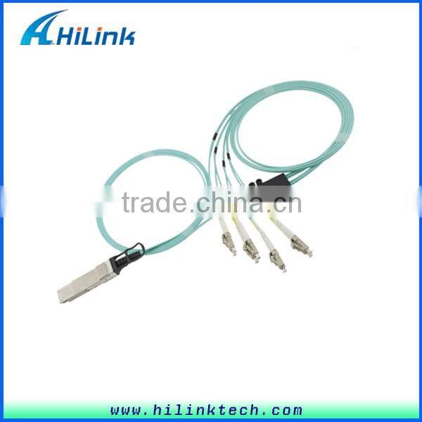 Active Optic Cable 40G QSFP+ to 8 LC Assembly Cable 1m (AOC)