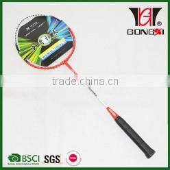 ATTACKER 501 YELLOW OEM steel head racket with badminton stringing/badminton