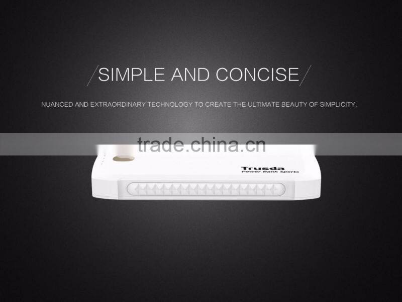 TRUSDA High quality Qualcomm approved rohs power bank 10000mah qc3.0 power bank battery power bank for phone