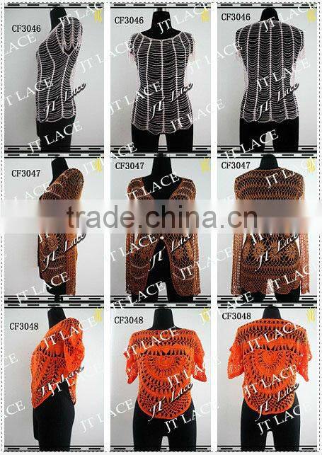 100% cotton lace sleeveless shirt ,lady blouse lace cotton shirt wholesaler .