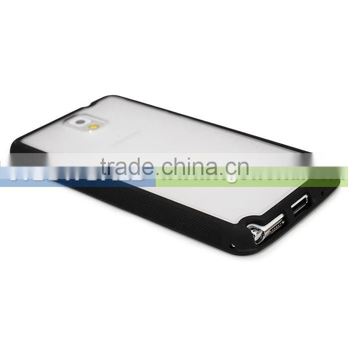 TPU bumper PC hard back case for Samsung Galaxy Note 3 N9006
