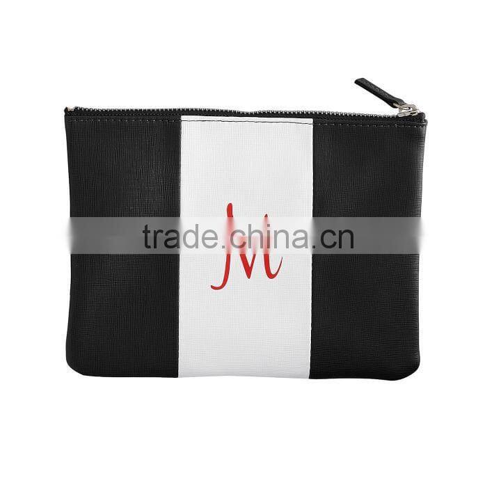 Travel faux leather Colorfield Zip Pouch