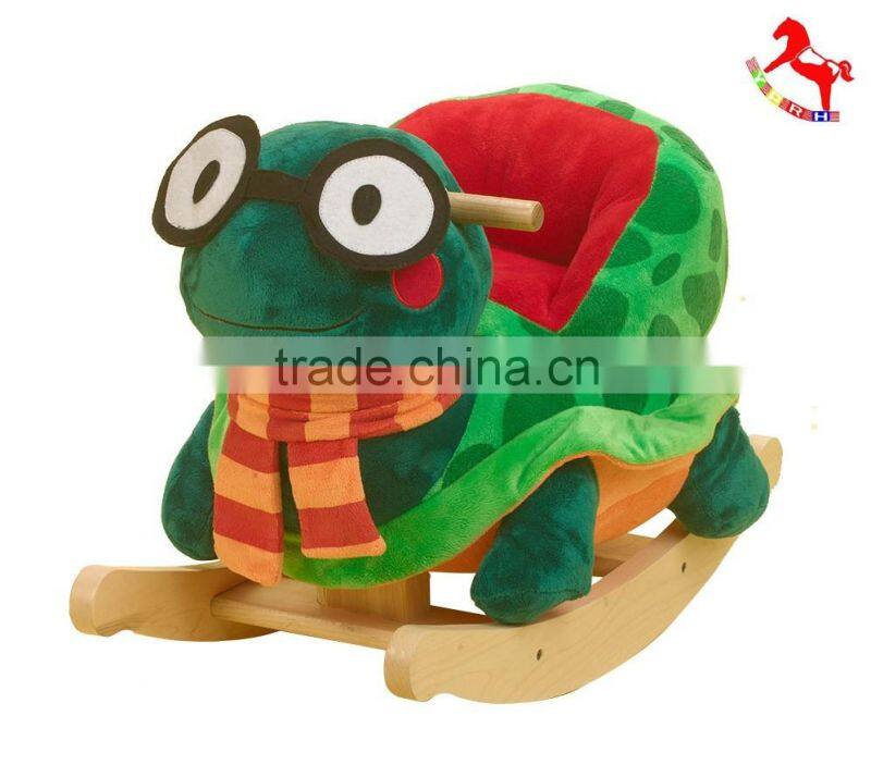 moving animated plush horse