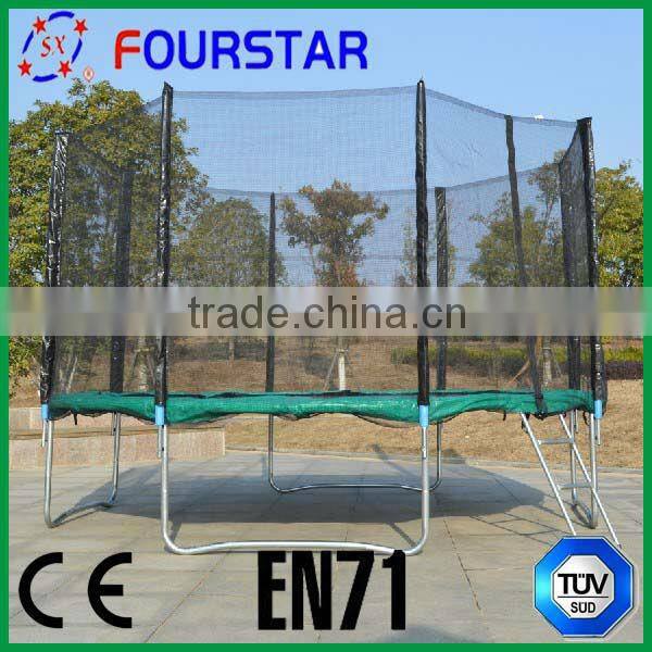 12FT Gymnastic Folding Trampoline Outdoor Jumping Trampoline