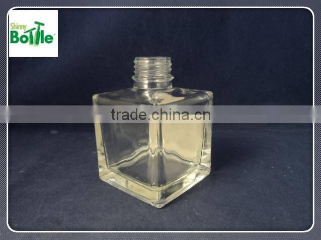 105ml square diffuser glass bottle/glass aroma diffuser bottle