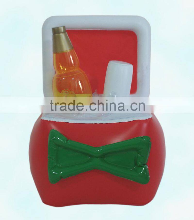 Hot sell pvc inflatable ice cooler, beer cooler, pvc air holder