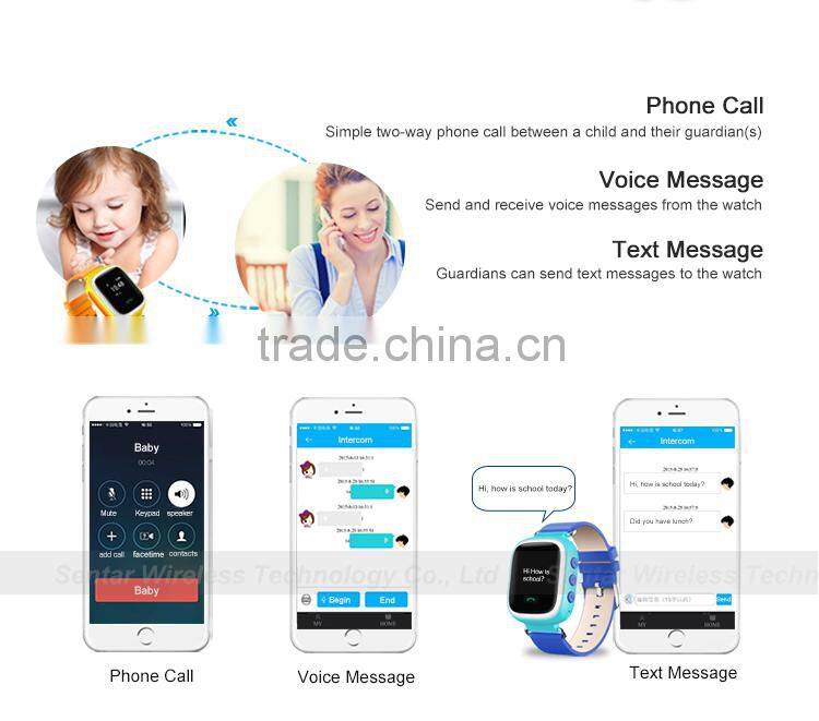 Mini GPS tracking watch for kids anti-lost watch for Muslim Adult outdoor