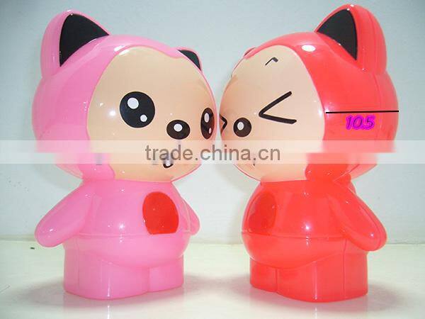Lovely cartoon Money Box for kids, New design Coin Bank, Plastic Money Saving Box for Children.