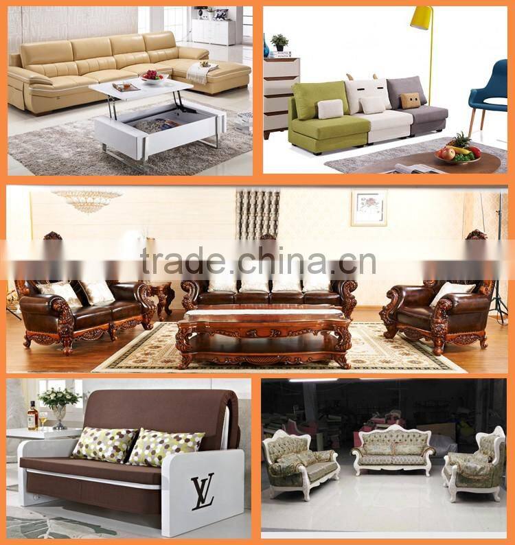 Three Seat Plus Chaise Lounge Couch, Fabric High Rebound Spinge Sofa