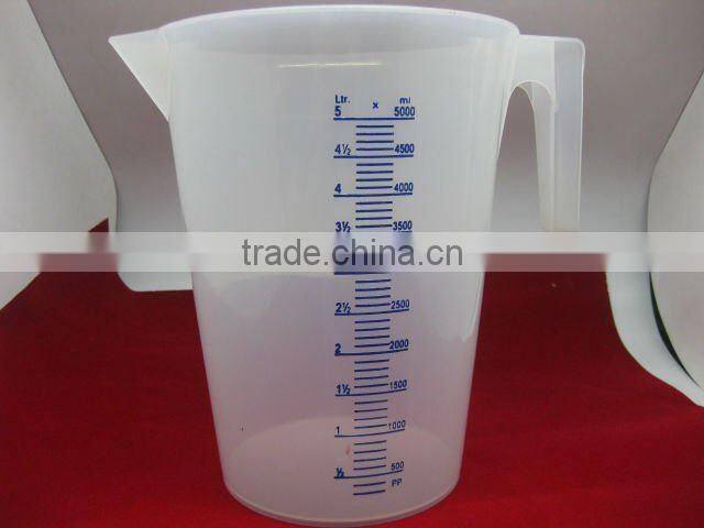 plastic 250ml 500ml 1L 2L 3L 5L clear measuring cup