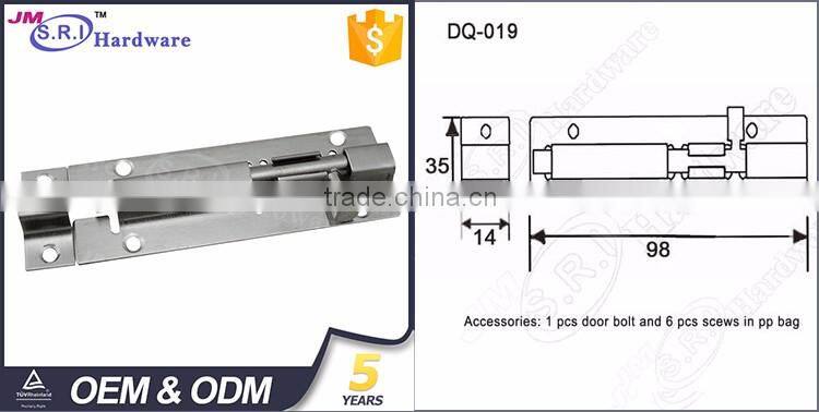 Hot sale good quality stainless steel barrel floor door bolts
