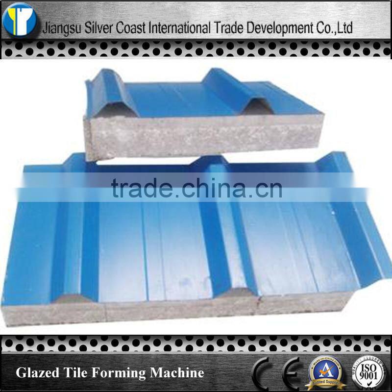 Cheap Steel Glazed Tile Forming Machine with ISO and CE Certification