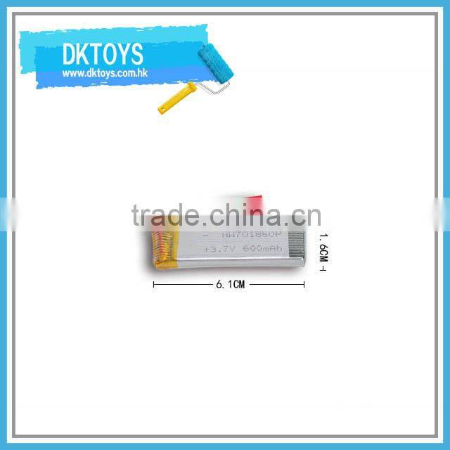 WL TOYS V959/ V969/ V979/ V989/ V999/ V222/ V949/ V212 Compatible Rechargeable Battery UC721860 3.7V 600mAh Battery