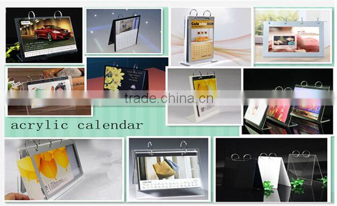 T shape clear acrylic A4 desk sign display holder wholesale