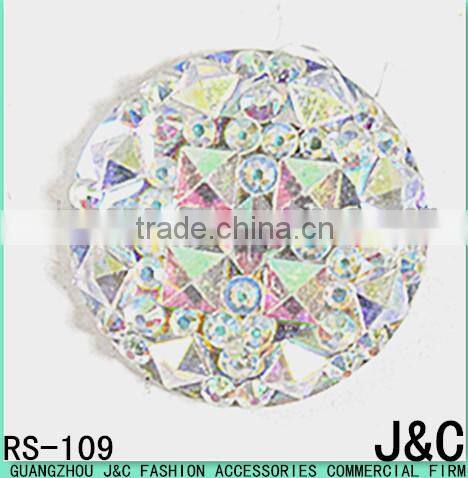 17*28 blue color drop shaped resin stone