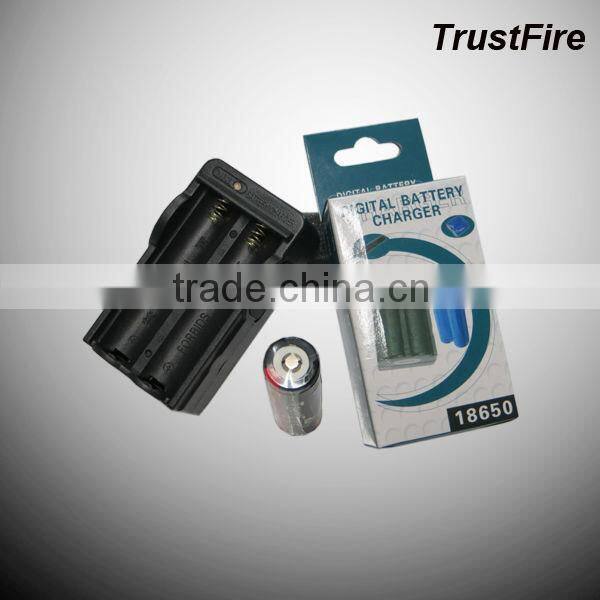 TrustFire 3.7V 18650 power battery charger Black 110V~240V Li-ion Battery Charger plug-in with US EU plug