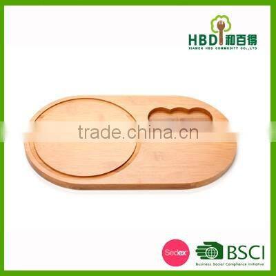 Promotional top quality 4pcs cheese cutting board set food cutting board set