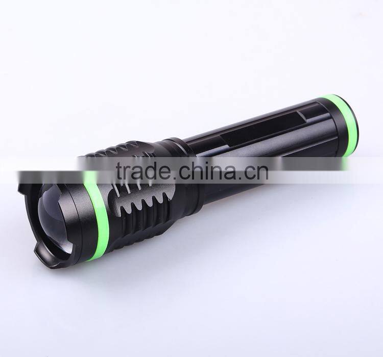 High Power Zoom Mini Rechargeable Led Flashlight