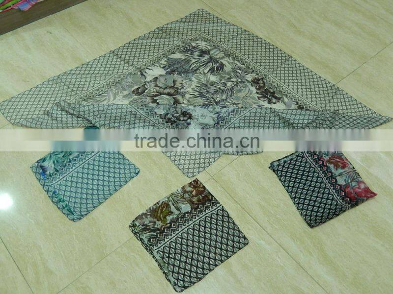 fancy silk printed scarf 2016-2017