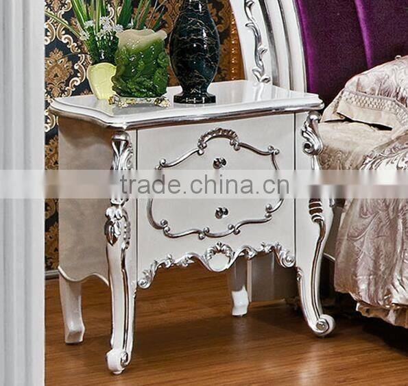 royal luxury bedroom black side table