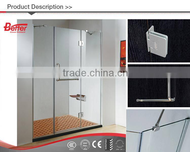 whole mobile 8mm glass shower room