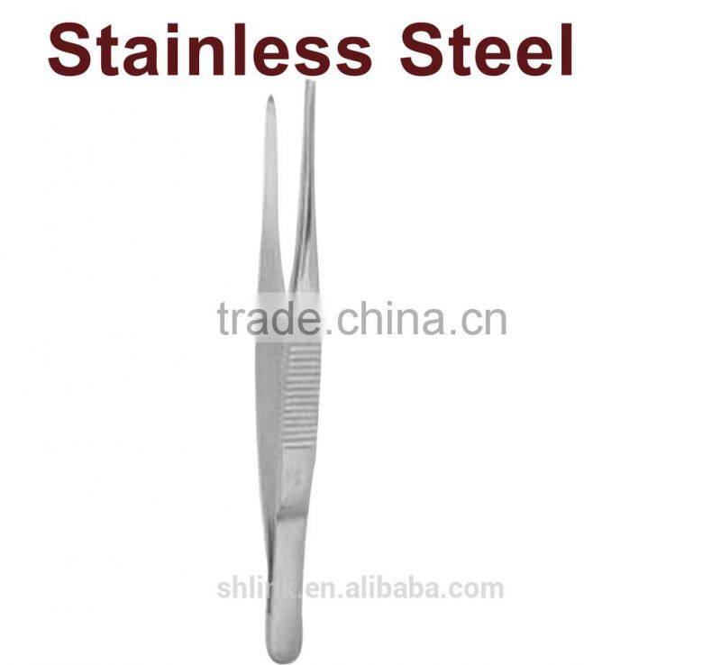 Medical dental needle holder Forcep Tissue Toothed