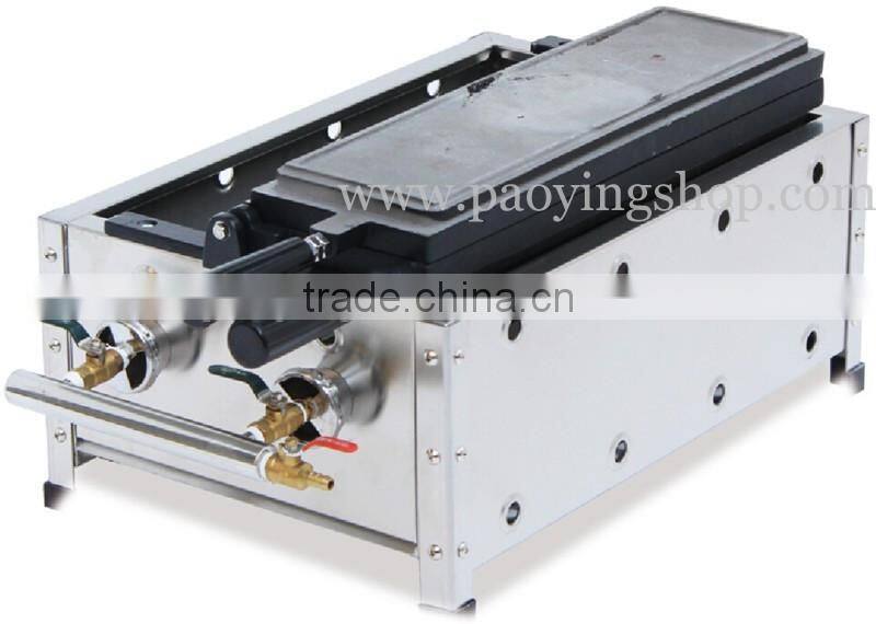 5pcs Fish Waffle Commercial Use Non-stick LPG Gas Ice Cream Taiyaki Maker Iron