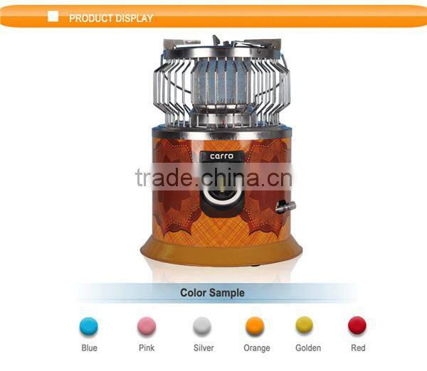 Outdoor and indoor LPG patio gas heater