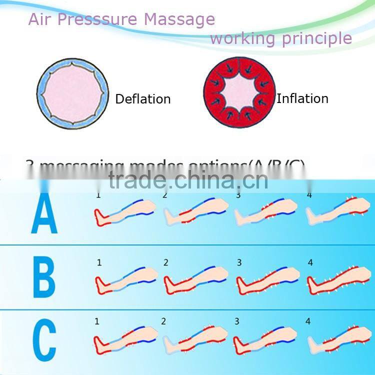 Home Use Air Pressure leg massager Inflatable Foot Massager