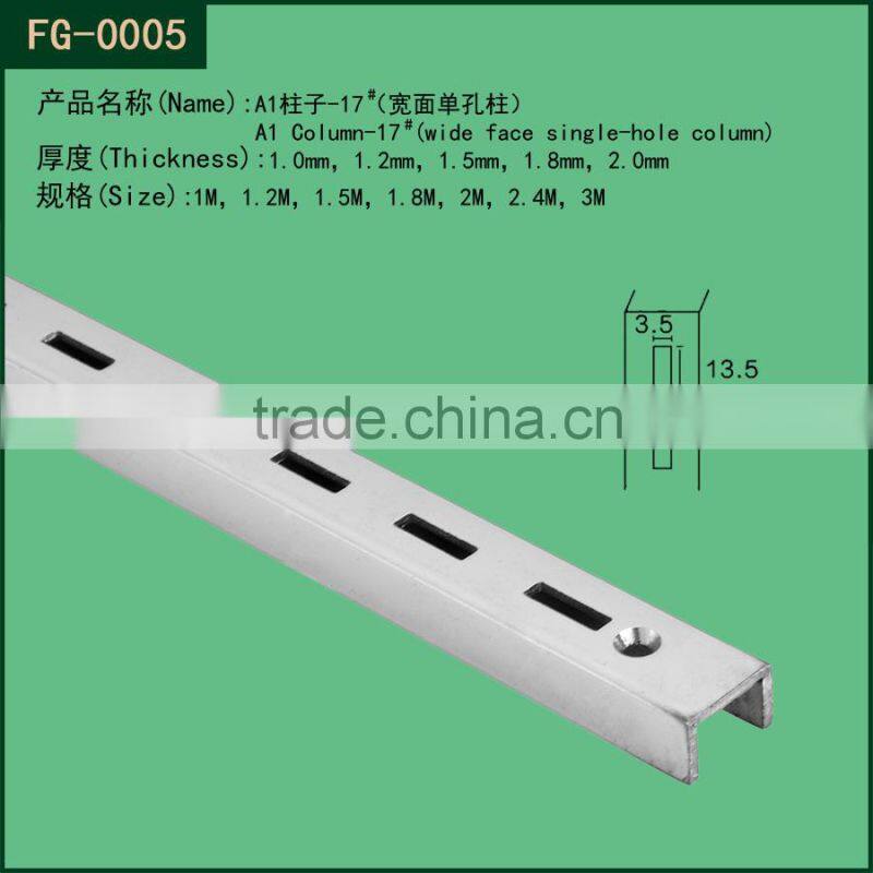 Gridwall Wall Brackets Forholding galvanized steel slotted channels