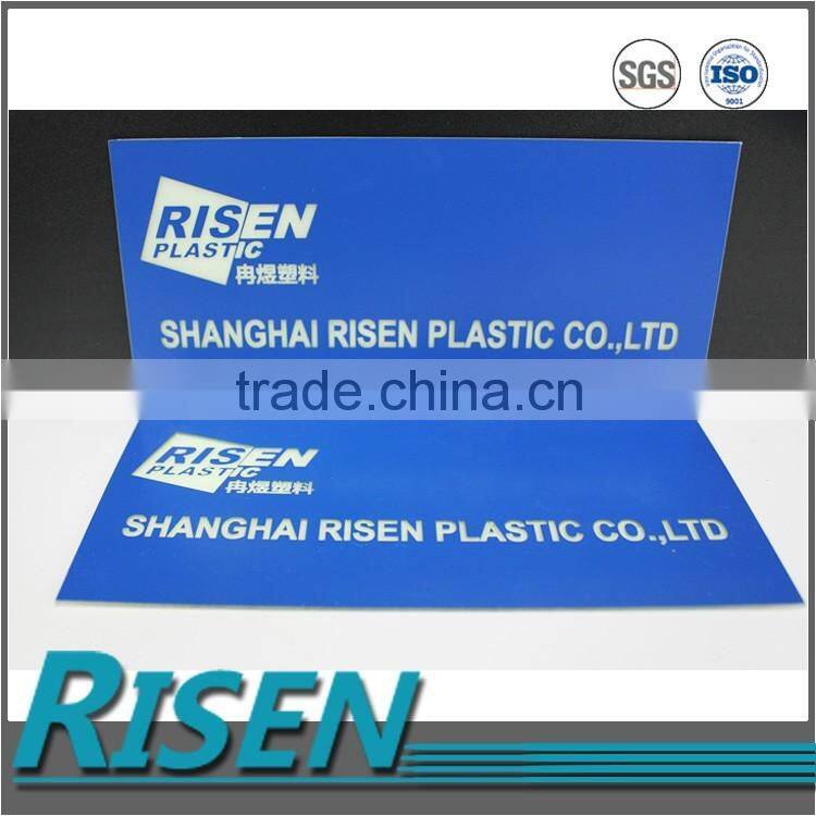 nameplate luminous laser engraving abs double color plastic sheet