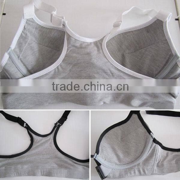 Wholesale Athletic Wear Sexy Fitness Bra, Seamless Sport Bra Cotton Women Sport Bra Set