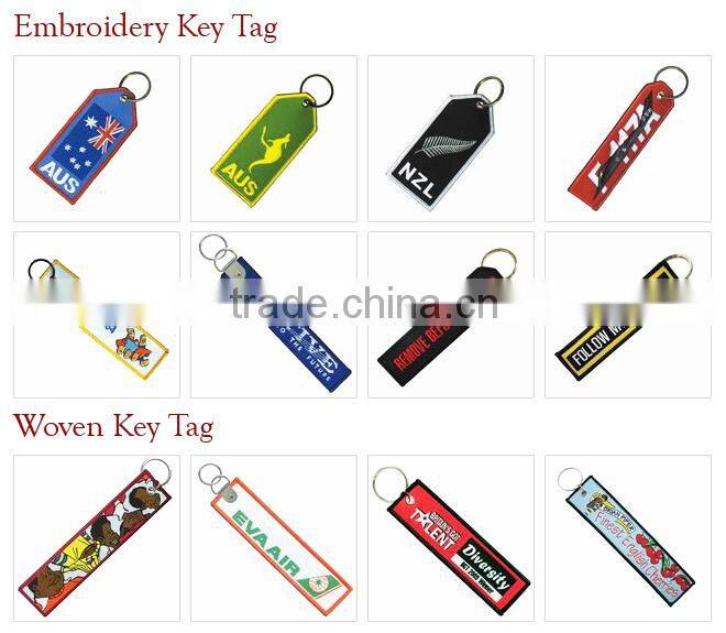 china manufacturer cheap custom embroidery luggage patch
