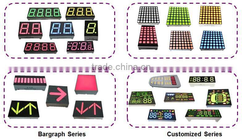 2.3 Inch 8*8 Dot Matrix LED Display Red Color