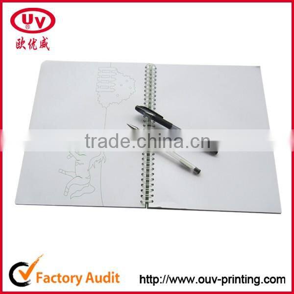 2017 New Drawing Notebook Kids Coloring Book