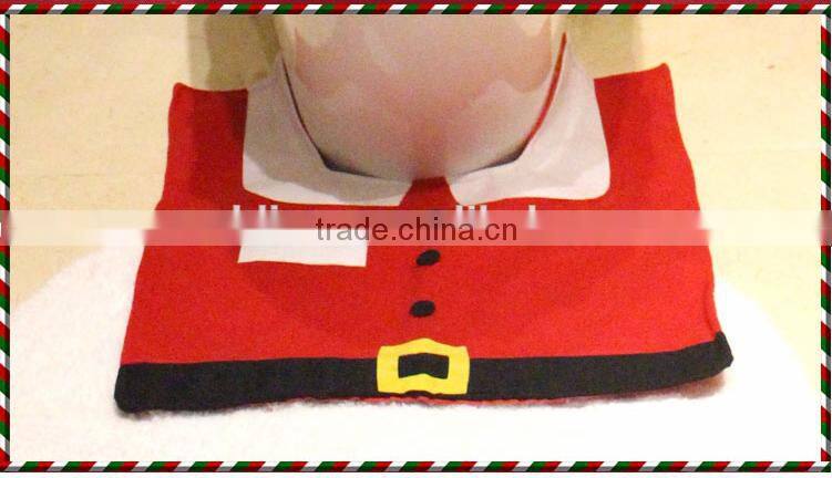 2015 Hot sell Christmas grandfather three-piece toilet set