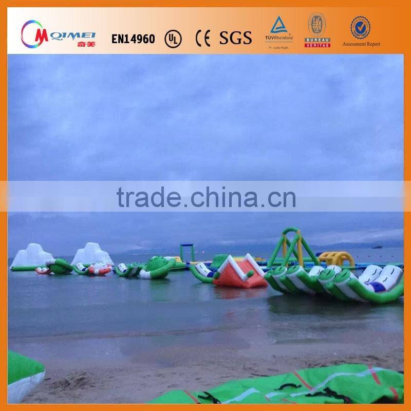 big discount giant inflatable water park / lake inflatable water park games for kids and adults