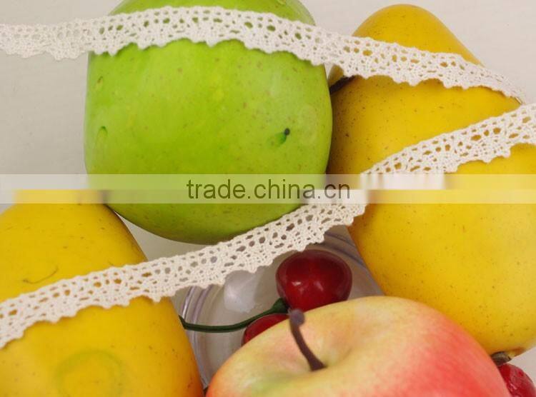 1cm beige wide white elastic curtain lace trimming 100201